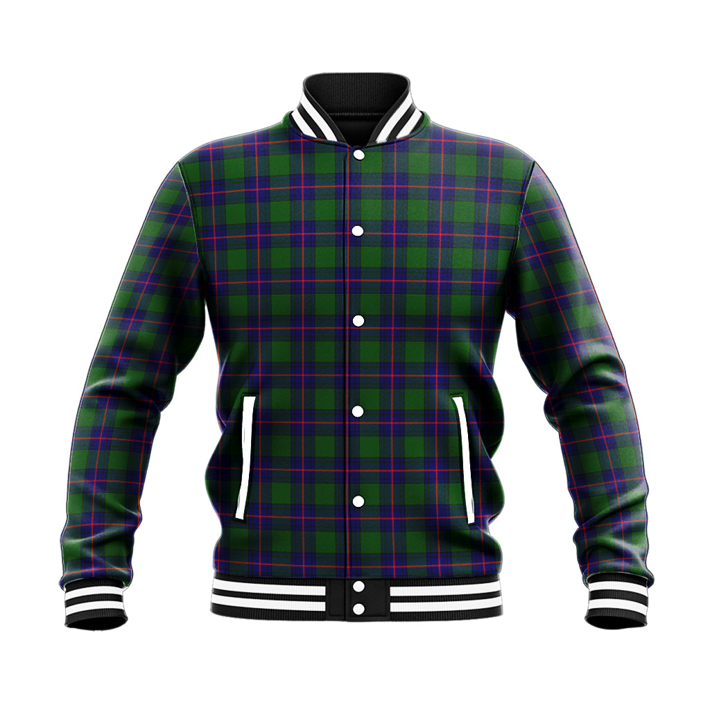 Shaw Modern Tartan Baseball Jacket - Tartan Vibes Clothing