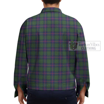 Shaw Modern Tartan Unisex Lapel Cotton Jacket