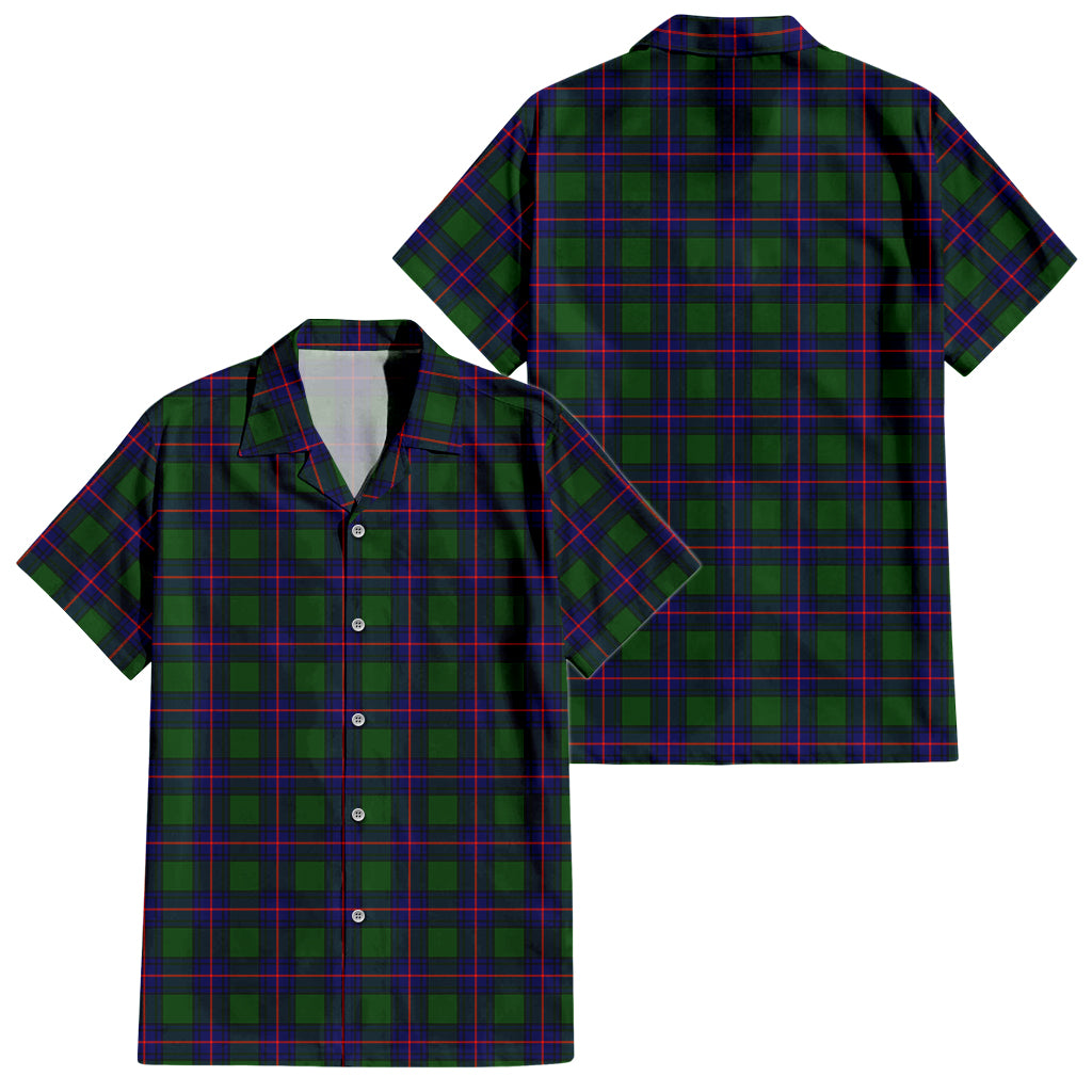 shaw-modern-tartan-short-sleeve-button-down-shirt