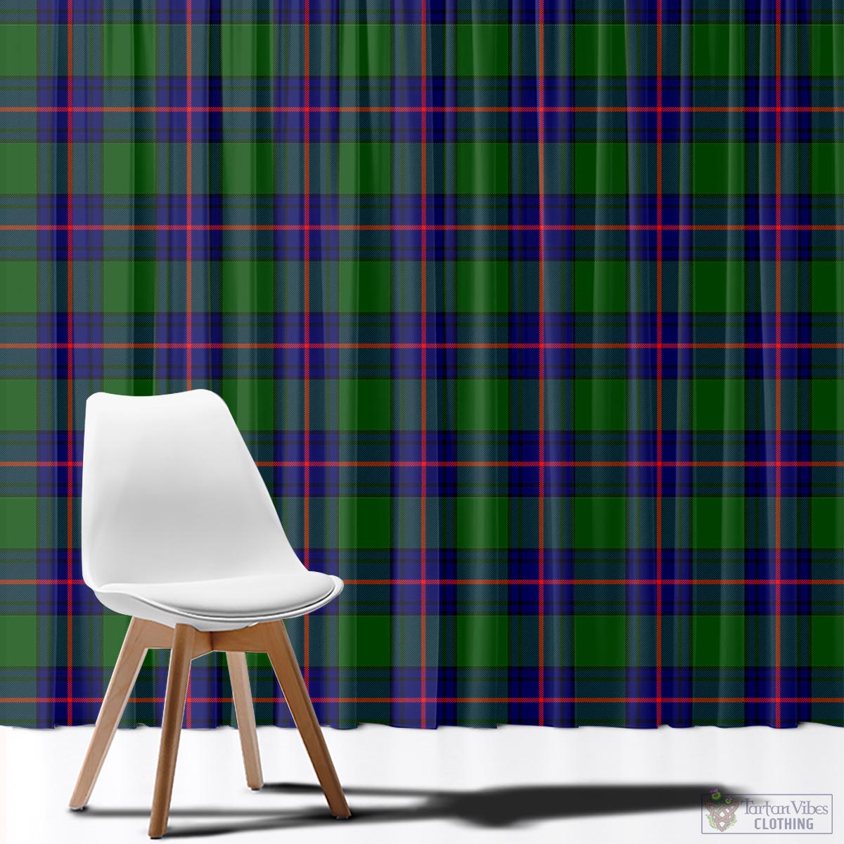 Shaw Modern Tartan Window Curtain