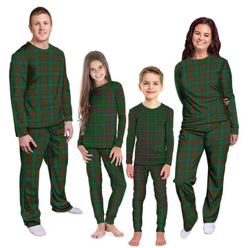 Shaw of Tordarroch Green Hunting Tartan Pajamas Family Set