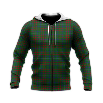 Shaw of Tordarroch Green Hunting Tartan Knitted Hoodie