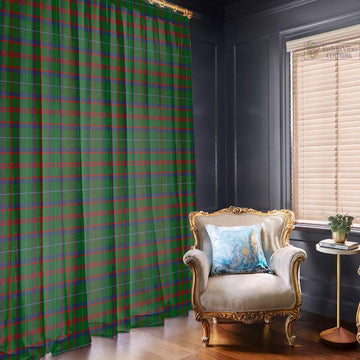 Shaw of Tordarroch Green Hunting Tartan Window Curtain