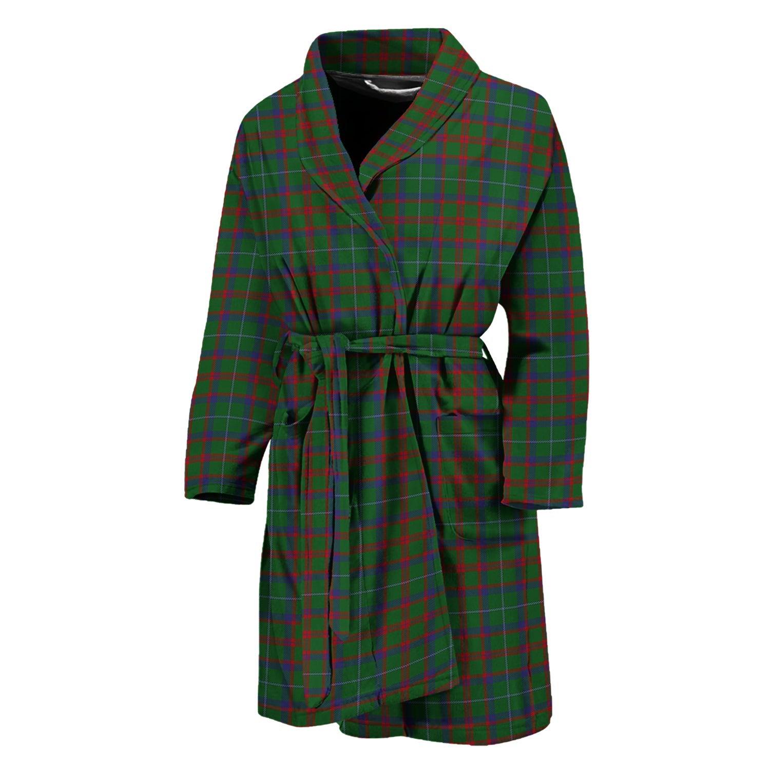 Shaw of Tordarroch Green Hunting Tartan Bathrobe - Tartan Vibes Clothing