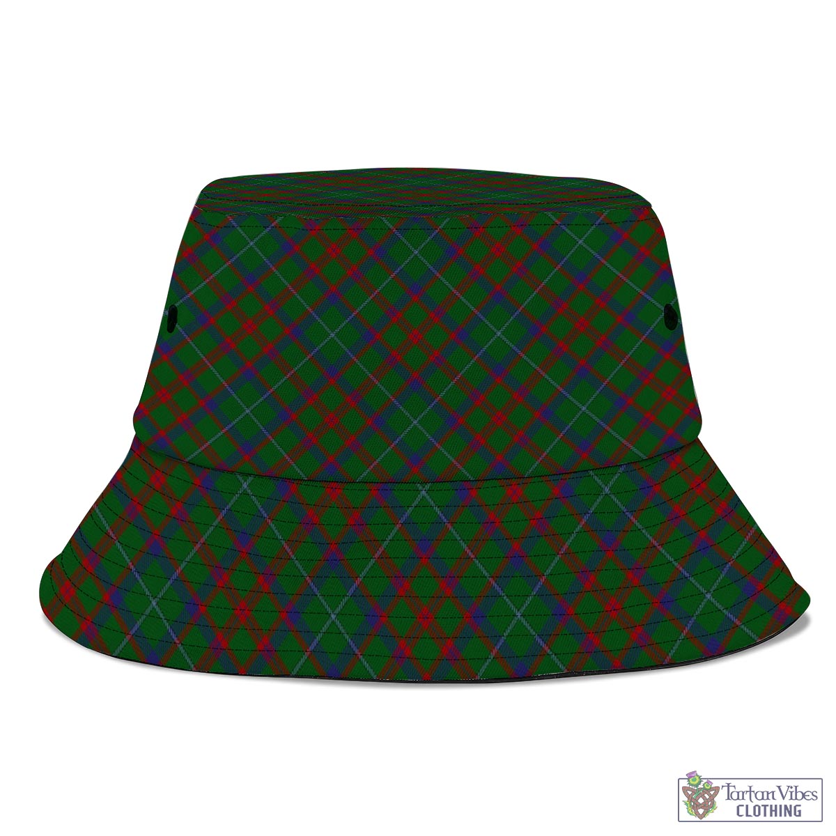 Tartan Vibes Clothing Shaw of Tordarroch Green Hunting Tartan Bucket Hat