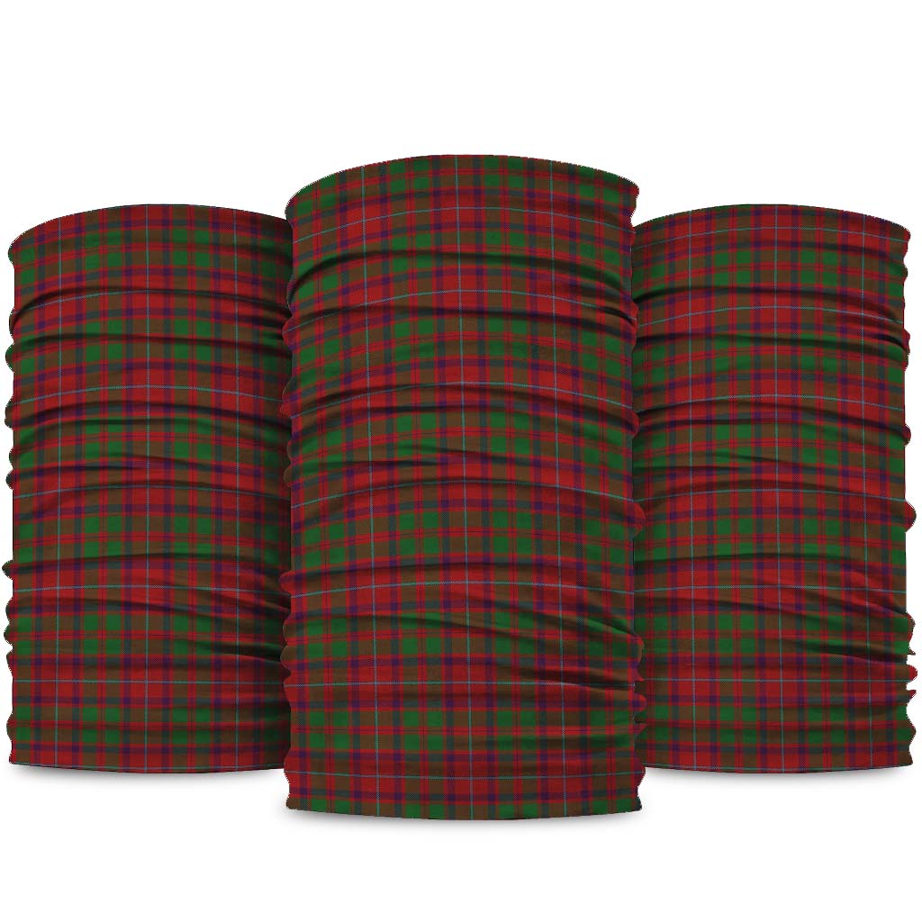 Shaw of Tordarroch Red Dress Tartan Neck Gaiters, Tartan Bandanas, Tartan Head Band