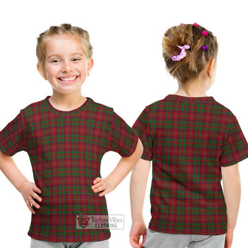 Shaw of Tordarroch Red Dress Tartan Kid T-Shirt