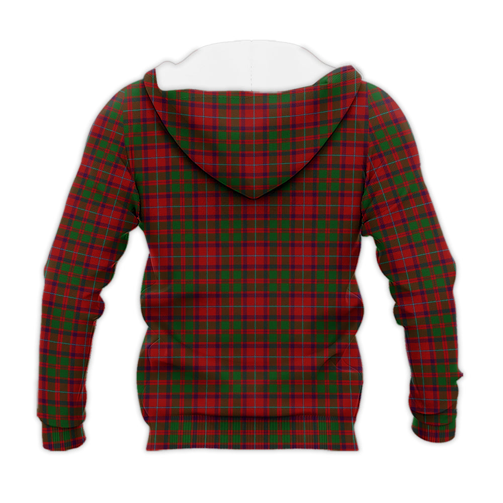 shaw-of-tordarroch-red-dress-tartan-knitted-hoodie-with-family-crest