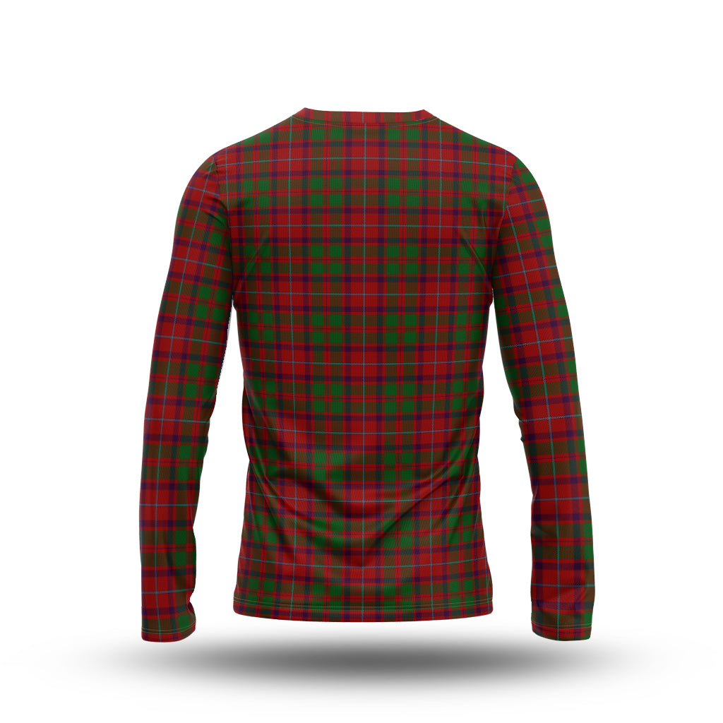 shaw-of-tordarroch-red-dress-tartan-long-sleeve-t-shirt-with-family-crest