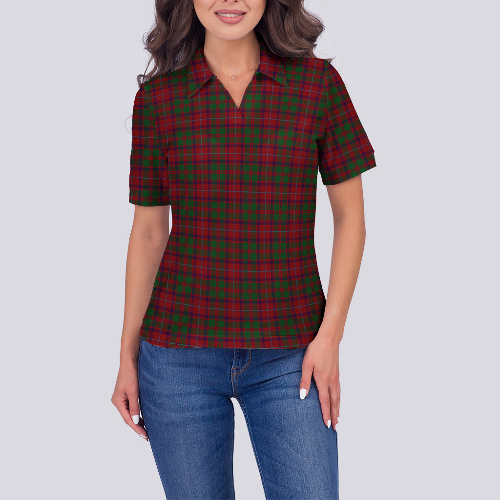 shaw-of-tordarroch-red-dress-tartan-polo-shirt-for-women