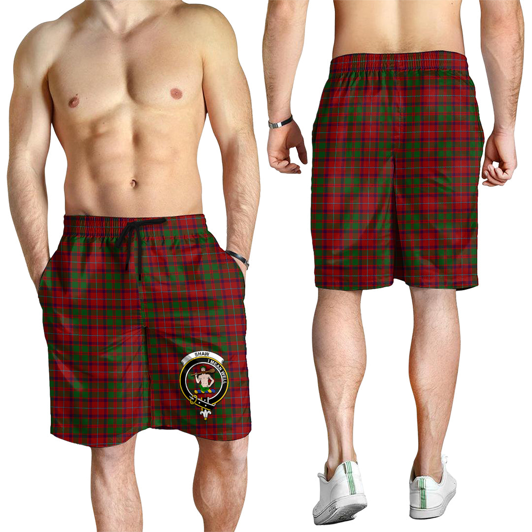 shaw-of-tordarroch-red-dress-tartan-mens-shorts-with-family-crest