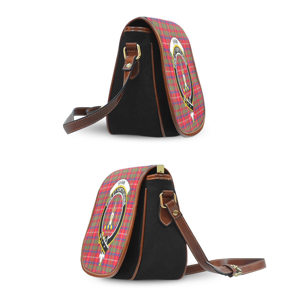 shaw-red-modern-tartan-saddle-bag-with-family-crest