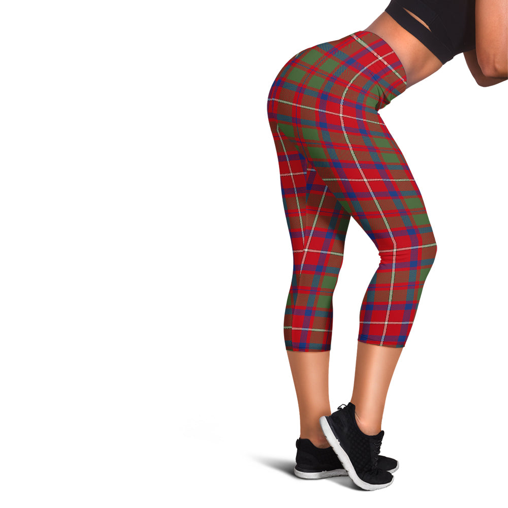 shaw-red-modern-tartan-womens-leggings