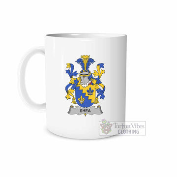 Shea Irish Clan Coat of Arms Ceramic Mug