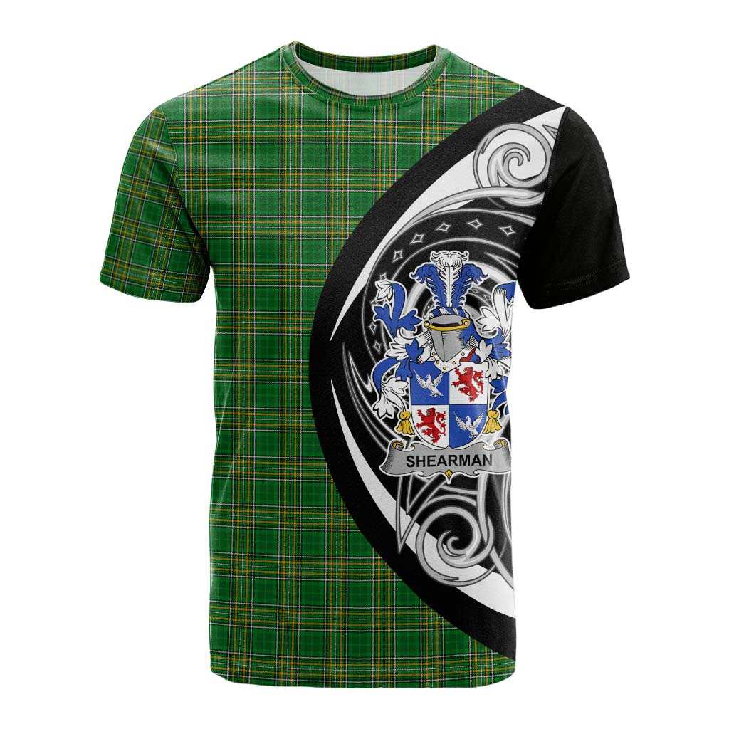 Shearman Irish Clan Cotton T-shirt Celtic Circle Style Kid's Shirt - Tartan Vibes Clothing