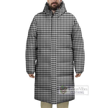 Shepherd Tartan Long Down Jacket