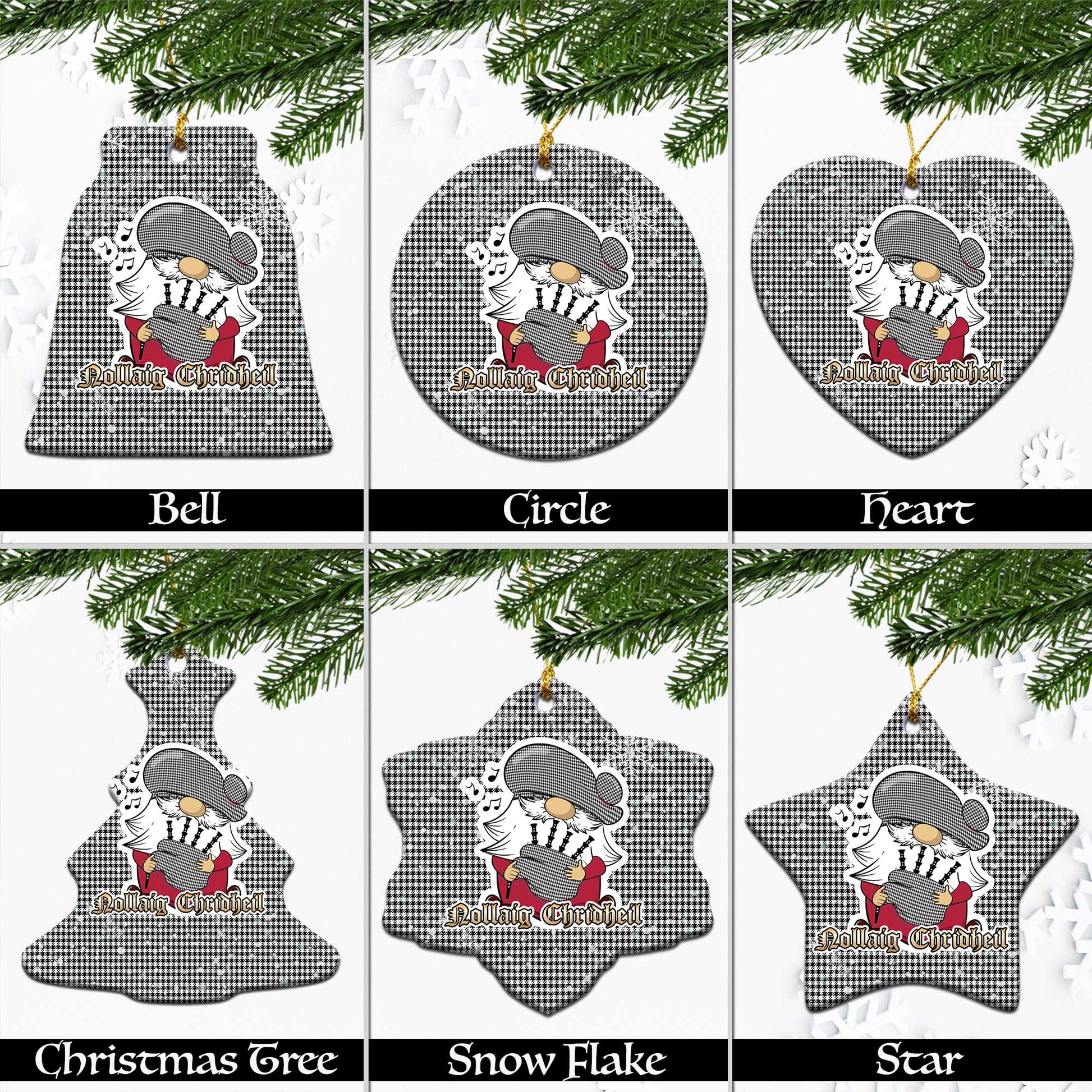 shepherd-tartan-christmas-ornaments-with-scottish-gnome-playing-bagpipes