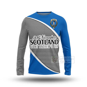 Shepherd Family Crest Tartan Long Sleeve T-Shirt Celebrate Saint Andrew's Day in Style