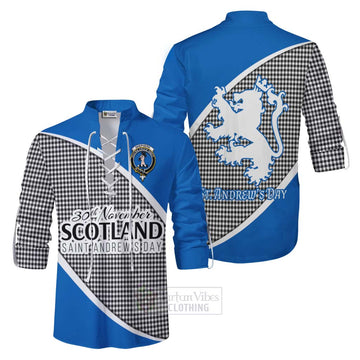 Shepherd Family Crest Tartan Ghillie Kilt Shirt Celebrate Saint Andrew's Day in Style