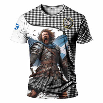 Shepherd Crest Tartan T-Shirt Inspired by the Freedom of Scottish Warrior