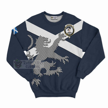 Shepherd Tartan Lion Rampant Sweatshirt  Proudly Display Your Heritage with Alba Gu Brath and Clan Name