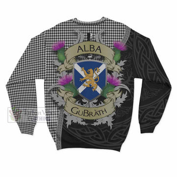 Shepherd Tartan Family Crest Sweatshirt Lion Rampant Royal Thistle Shield Celtic Inspired - Tartan Vibes Clothing