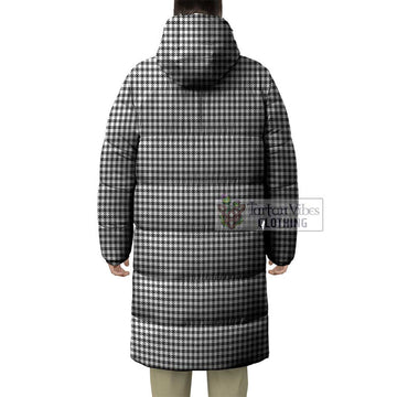 Shepherd Tartan Long Down Jacket