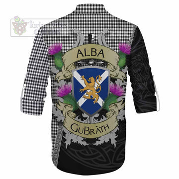 Shepherd Tartan Family Crest Ghillie Kilt Shirt Lion Rampant Royal Thistle Shield Celtic Inspired - Tartan Vibes Clothing