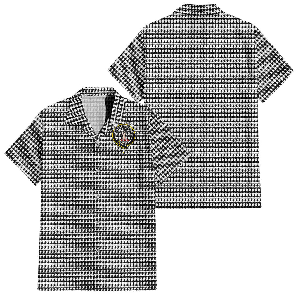 shepherd-tartan-short-sleeve-button-down-shirt-with-family-crest