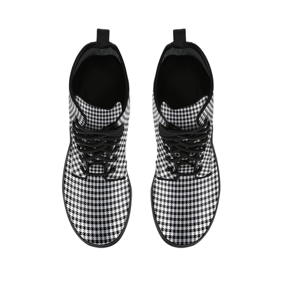 Shepherd Tartan Leather Boots - Tartan Vibes Clothing