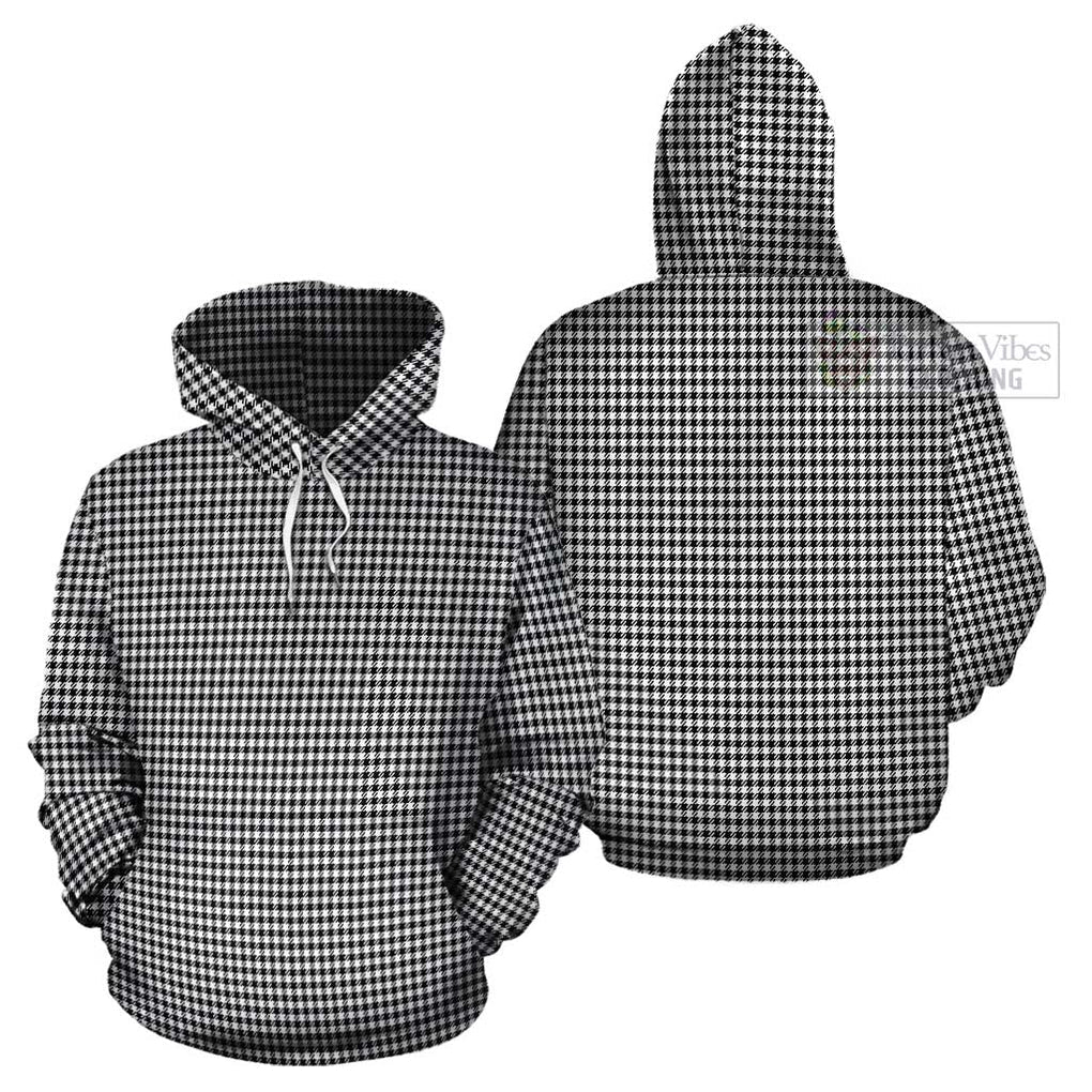 Shepherd Tartan Cotton Hoodie Pullover Hoodie - Tartan Vibes Clothing