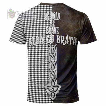 Shepherd Tartan Family Crest T-Shirt Alba Gu Brath Be Brave Lion Ancient Style - Tartan Vibes Clothing