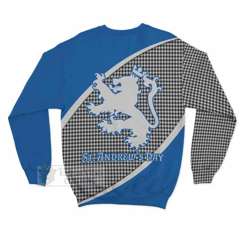 Tartan Vibes Clothing Shepherd Family Crest Tartan Sweatshirt Celebrate Saint Andrew's Day in Style