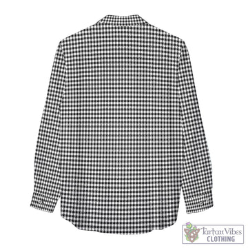 Shepherd Tartan Women's Casual Shirt with Family Crest