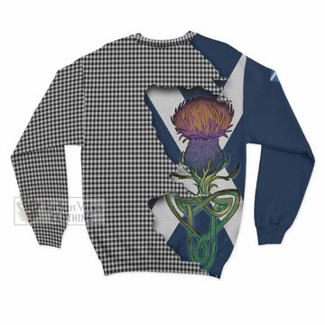 Shepherd Tartan Family Crest Sweatshirt Scottish Thistle Celtic Inspired - Tartan Vibes Clothing