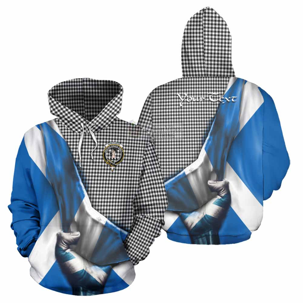 Shepherd Tartan Hoodie with Family Crest Scotland Patriotic Style - Tartan Vibes Clothing