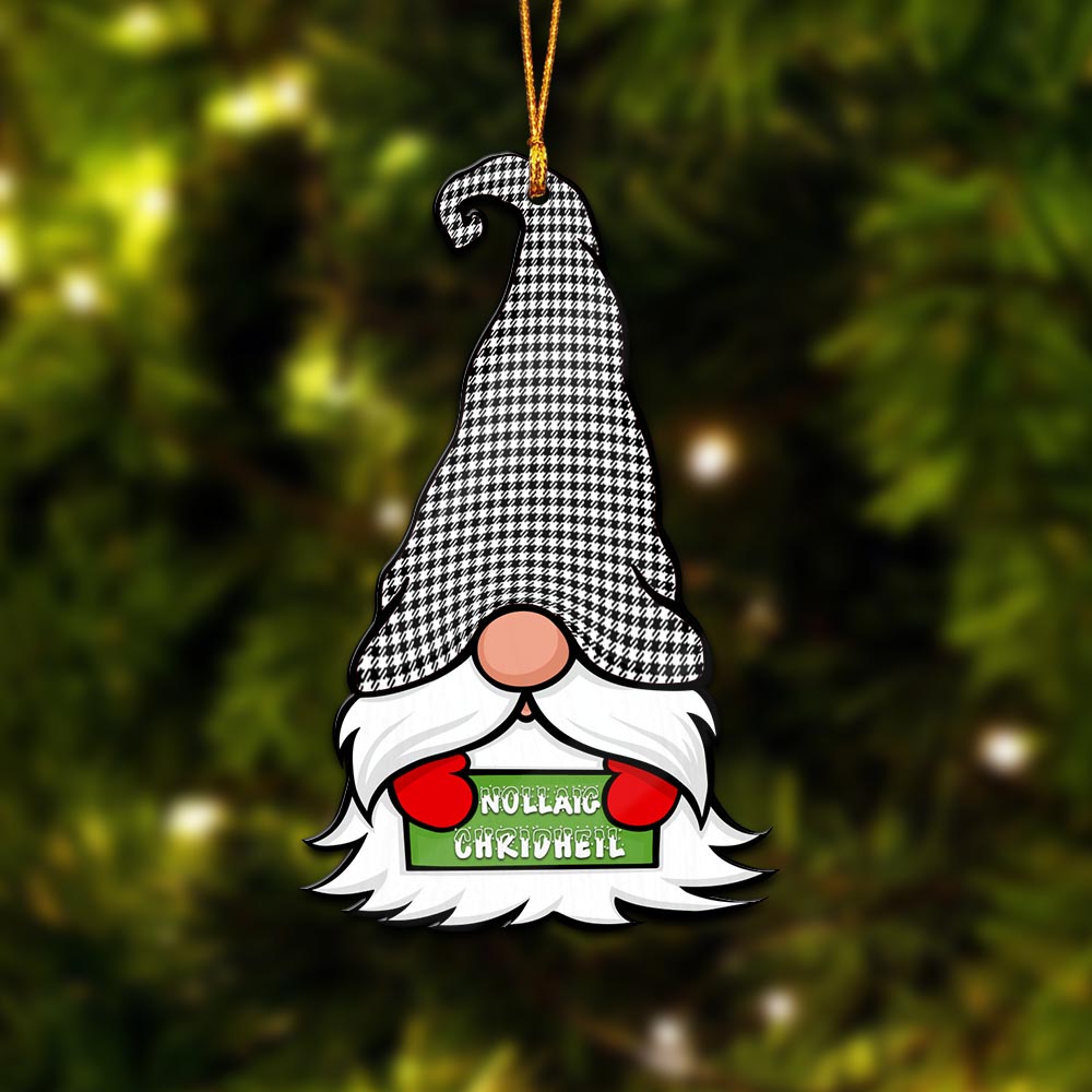 Shepherd Gnome Christmas Ornament with His Tartan Christmas Hat - Tartanvibesclothing Shop