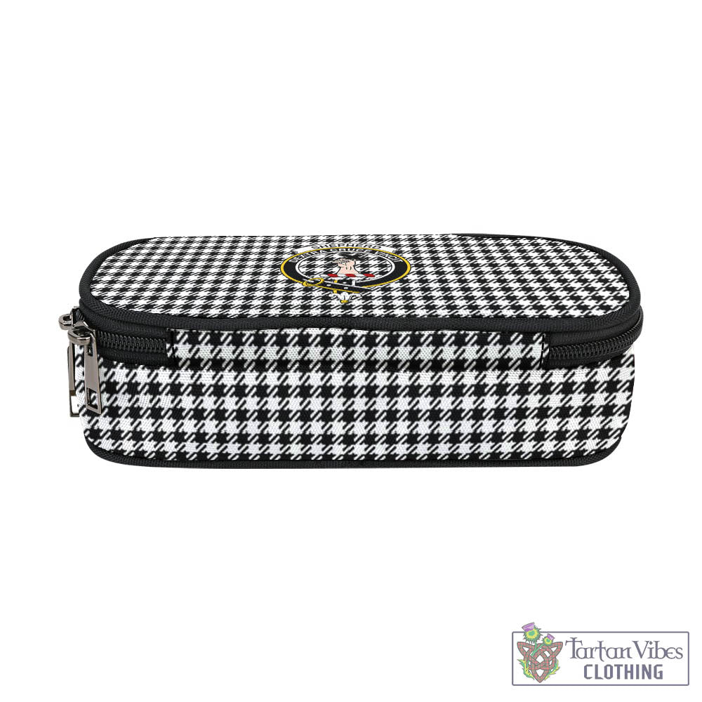 Tartan Vibes Clothing Shepherd Tartan Pen and Pencil Case with Family Crest