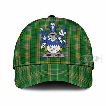 Sheppard Irish Clan Tartan Classic Cap with Coat of Arms