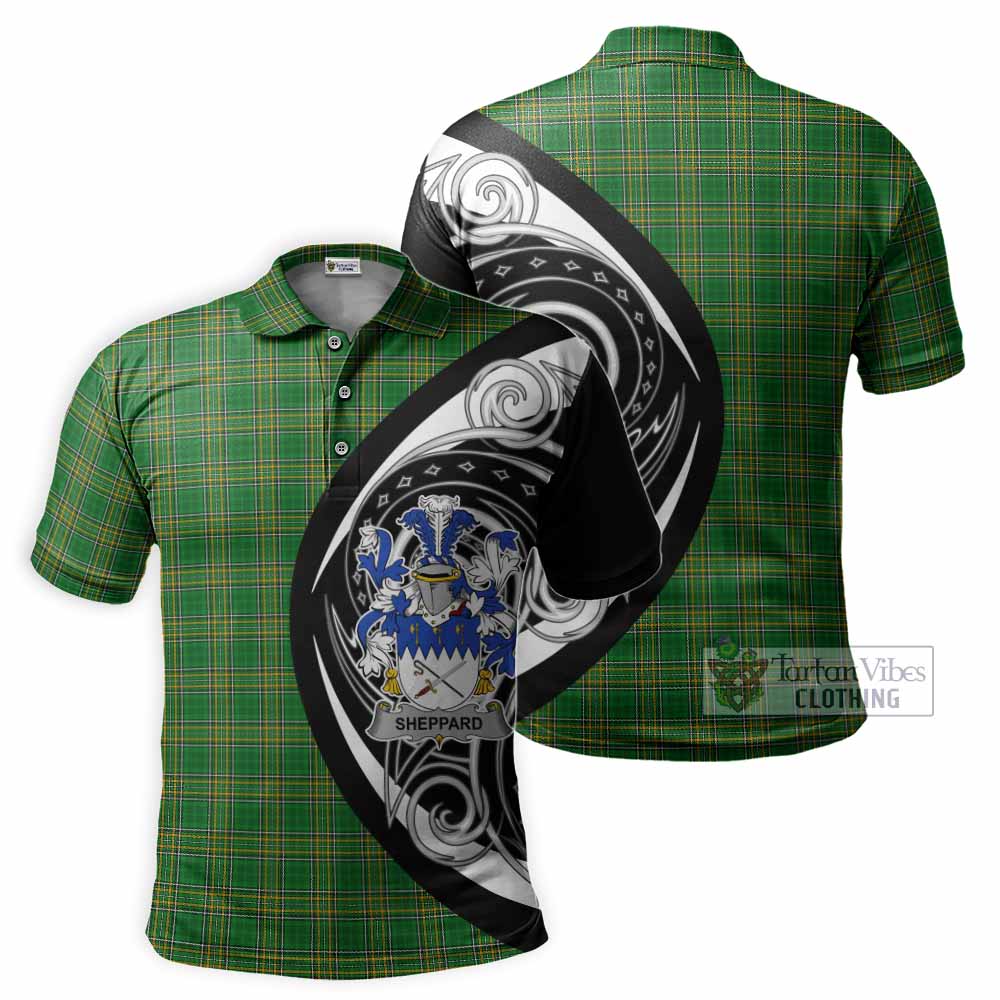 Sheppard Irish Clan Polo Shirt Celtic Circle Style - Tartan Vibes Clothing