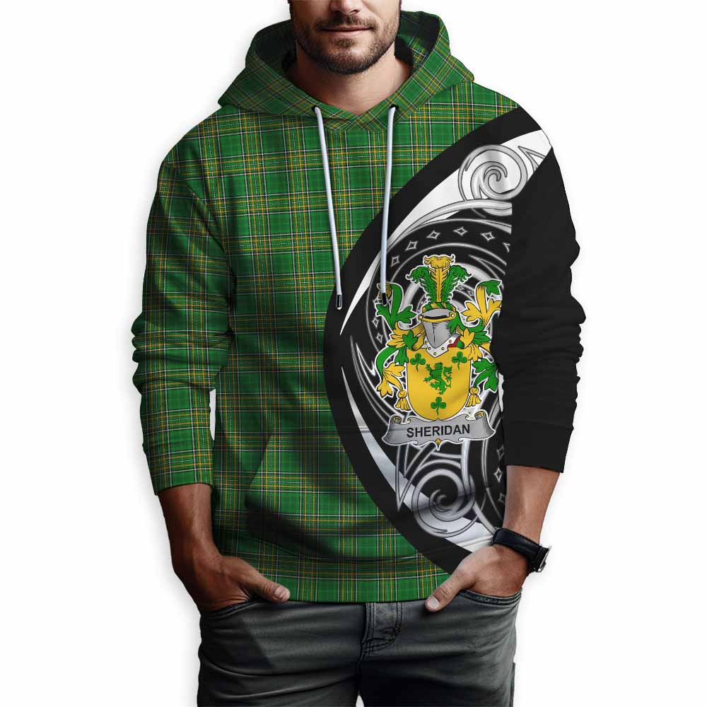 Sheridan Irish Clan Hoodie Celtic Circle Style Pullover Hoodie - Tartan Vibes Clothing