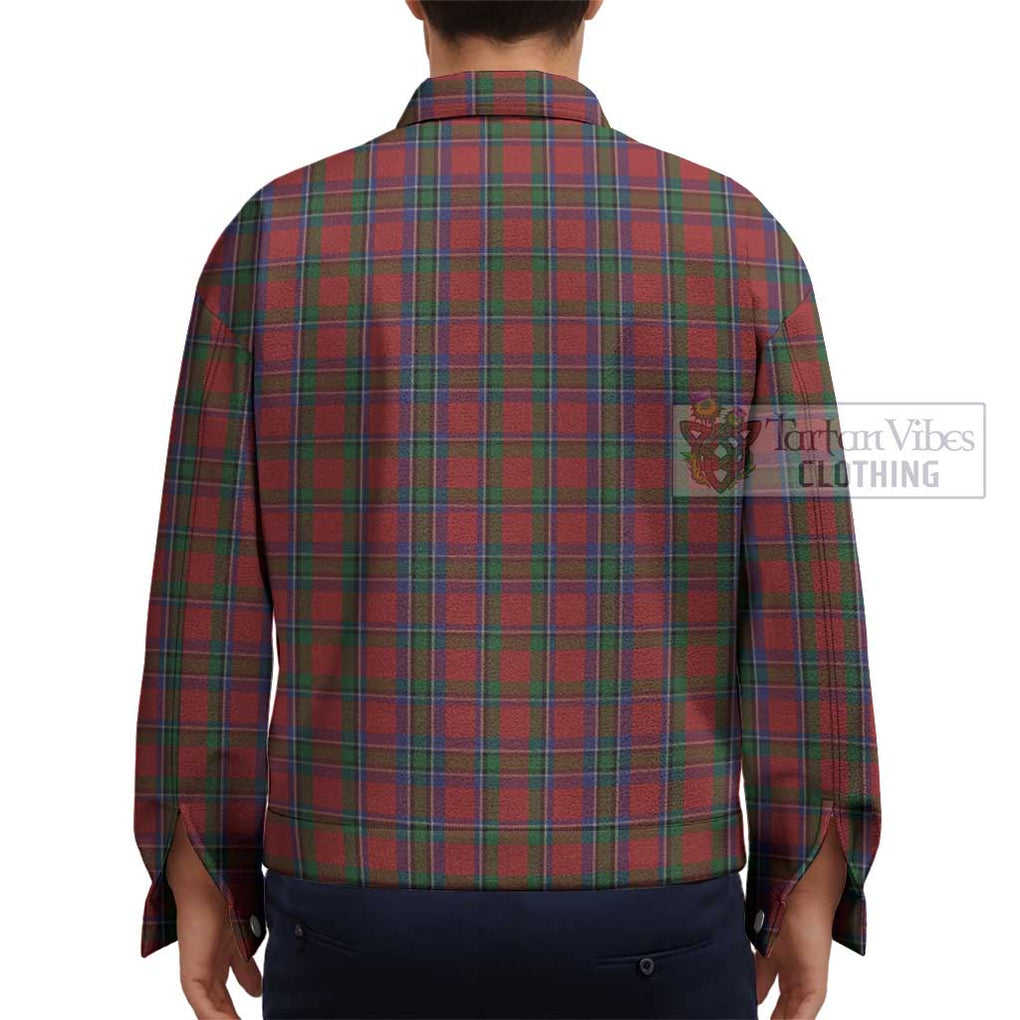 Sinclair Tartan Unisex Lapel Cotton Jacket - Tartan Vibes Clothing