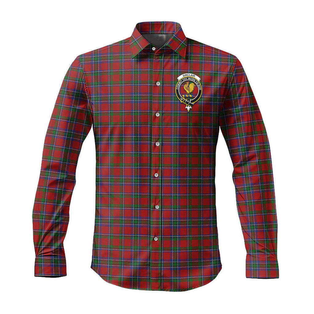 sinclair-tartan-long-sleeve-button-up-shirt-with-family-crest