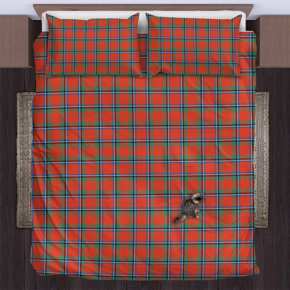 Sinclair Ancient Tartan Bedding Set US Bedding Set - Tartan Vibes Clothing