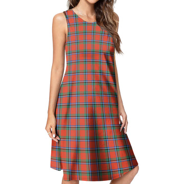 Sinclair Ancient Tartan Womens Casual Dresses