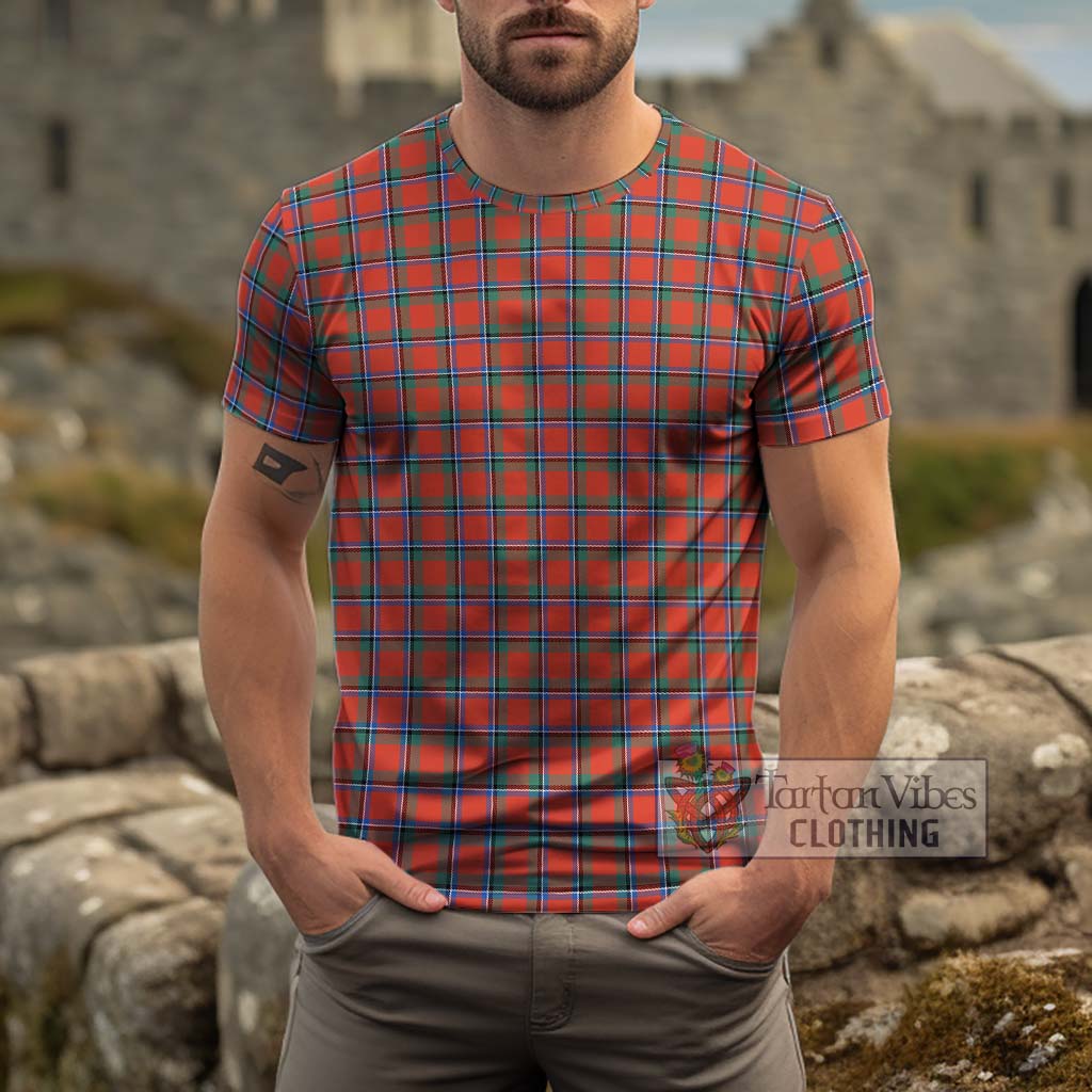 Sinclair Ancient Tartan Cotton T-Shirt Men's Shirt - Tartanvibesclothing Shop