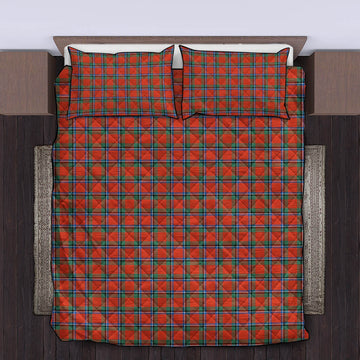 Sinclair Ancient Tartan Quilt Bed Set