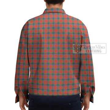 Sinclair Ancient Tartan Unisex Lapel Cotton Jacket