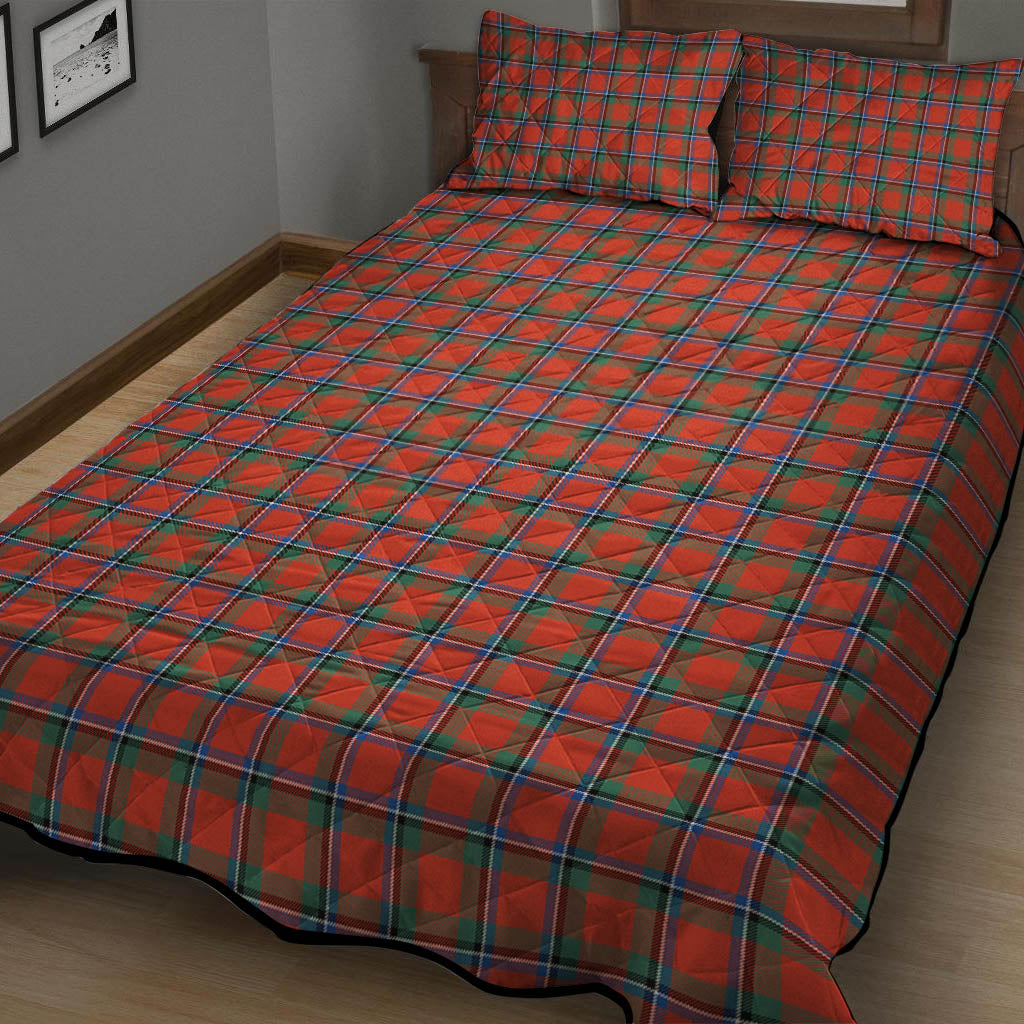 Sinclair Ancient Tartan Quilt Bed Set - Tartan Vibes Clothing