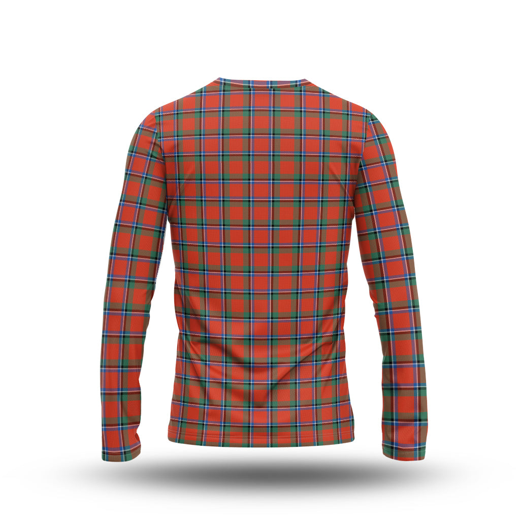 sinclair-ancient-tartan-long-sleeve-t-shirt-with-family-crest